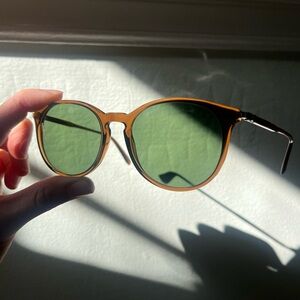 Salvatore Ferragamo Tortoise Shell Brown Sunglasses